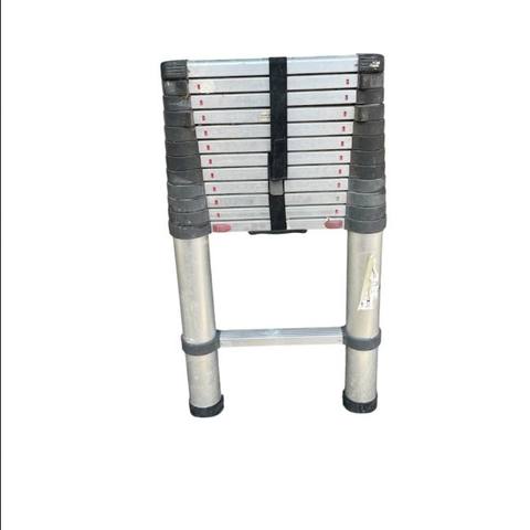 Single Telescopic Aluminum Ladder 11 Rungs