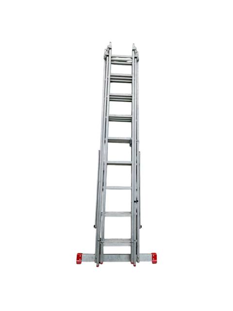 3-Section Aluminum Ladder 9x3